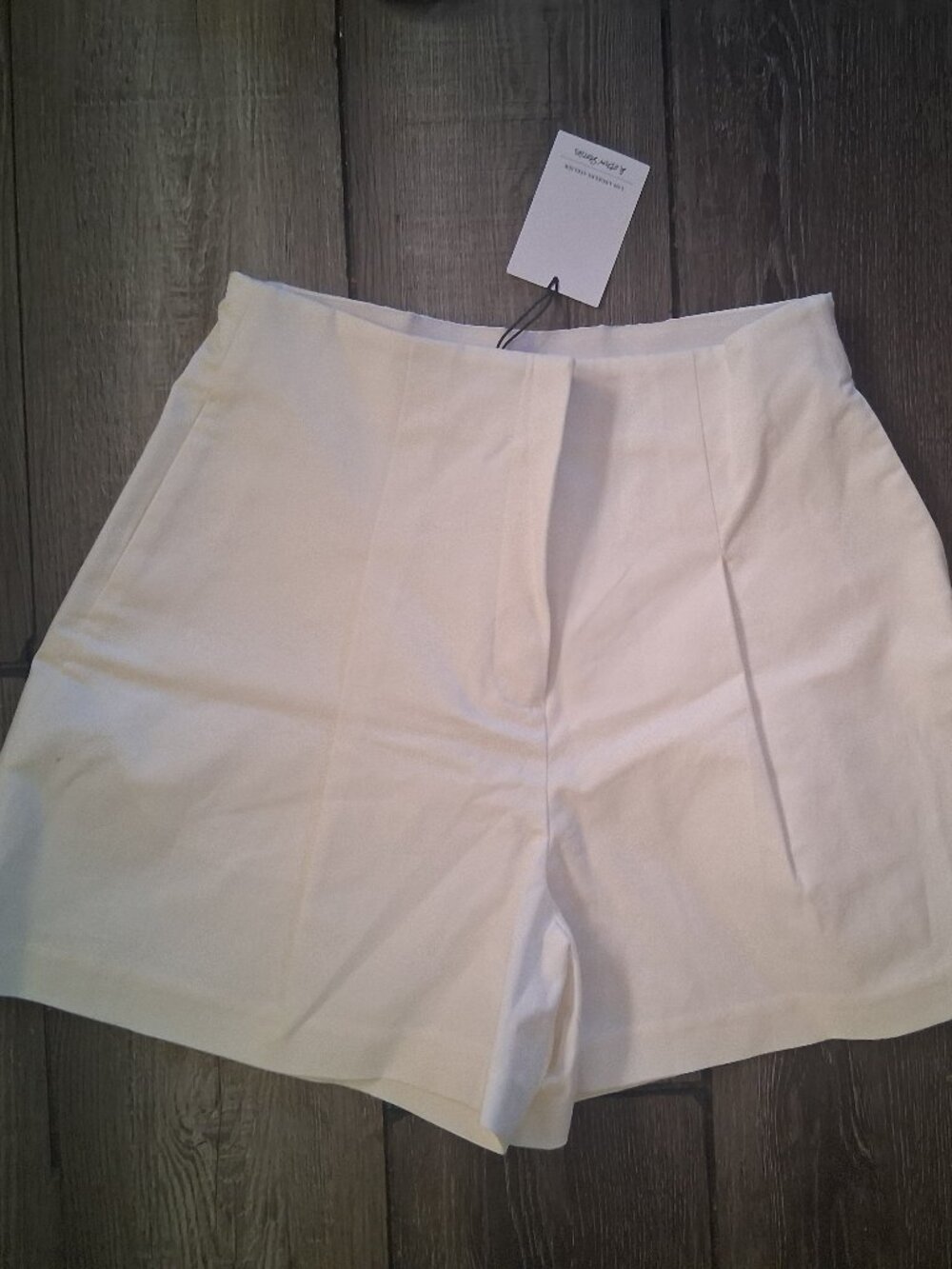 & Other Stories White Dress Shorts Size 6 EUR 38 Los Angeles Atelier new